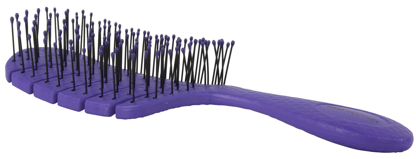 Bass Brushes- The BIO-FLEX Detangling Hair Brush Leaf Shape