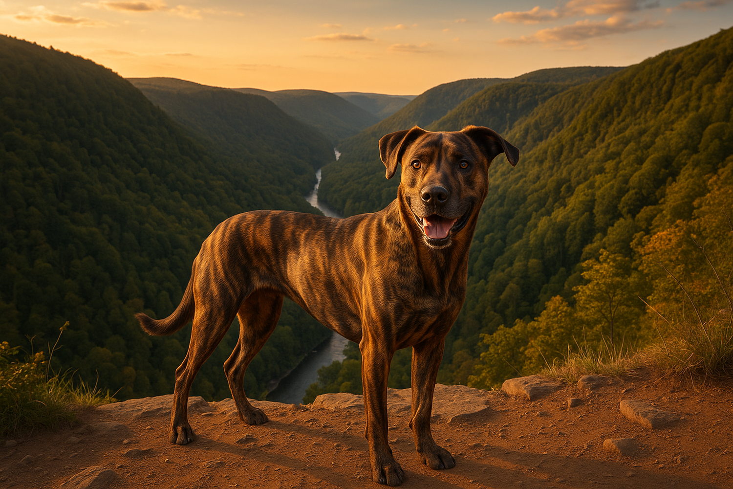 Brindle at the PA Grand Canyon